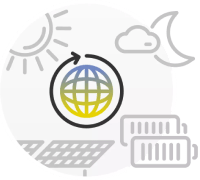 Reliable energy exchange in large-scale transmission grids