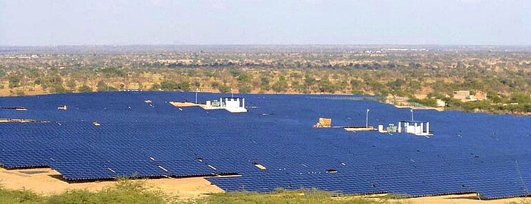 PV Kraftwerk - Nagaur, Indien