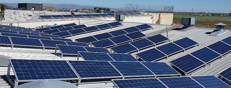 Gewerbliche PV-Anlage - Almacelles, Spanien