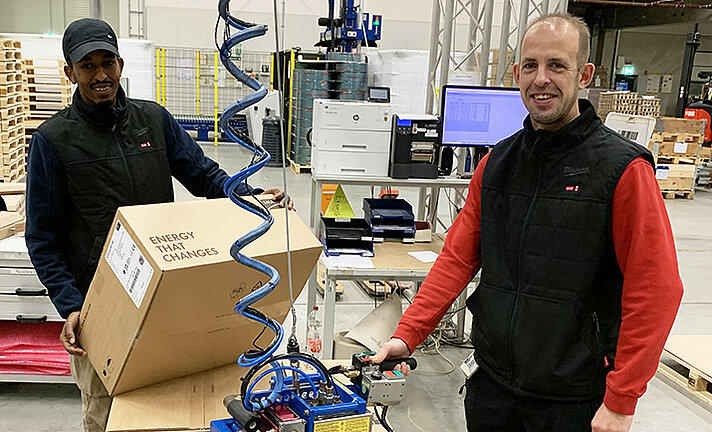 Wärmen statt heizen: Pilotversuch bei SMA untersucht Energiesparpotentiale