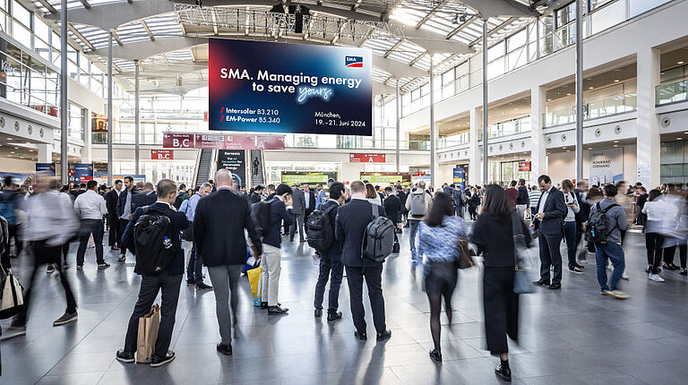 El futuro de la energía renovable en el punto de mira: SMA presentará soluciones innovadoras en Intersolar Europe 2024