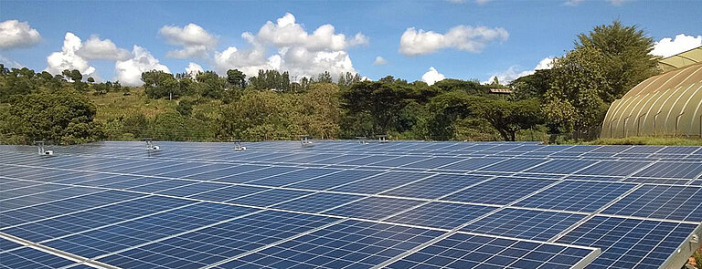 Sistema híbrido de energía fotovoltaica y diésel - Eldama Ravine, Kenia