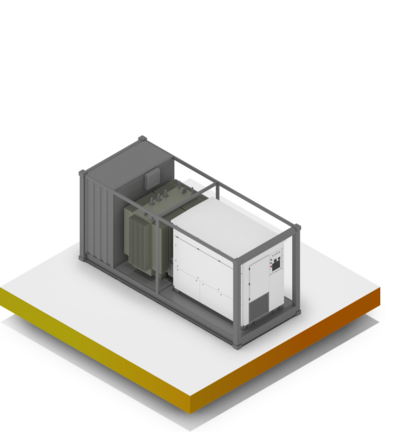 [Translate to English:] Medium Voltage Power Station UP