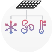 [Translate to Spanish:] Mehr Solarstrom selbst verbrauchen durch intelligentes Energiemanagement