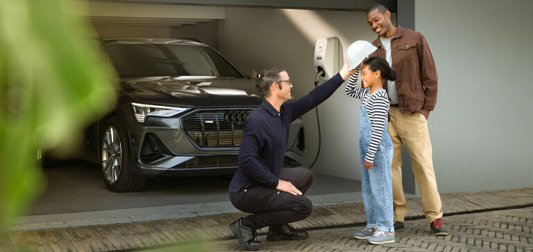 Die Wallbox von SMA wird mit PV-Strom vom eigenen Dach geladen und ist förderfähig.