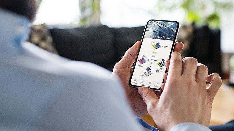 Faciliter les économies d’énergie avec l’application SMA Energy