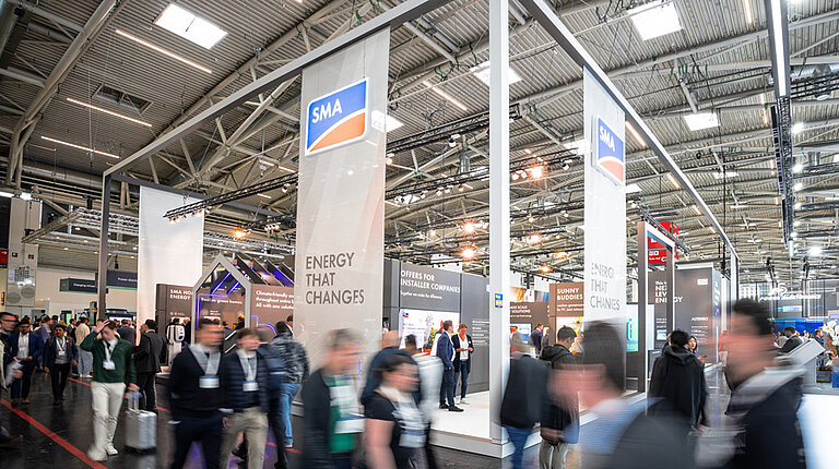 Managing energy to save yours: SMA auf der Smarter E Europe 2026