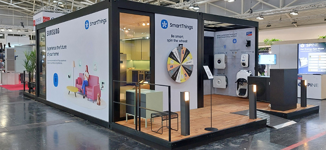 Samsung SmartThings Messestand