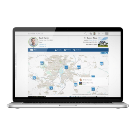 Sunny Places - Your community portal for PV systems