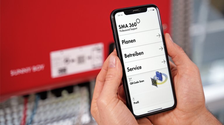 SMA 360°: Neue App bietet Rundum-Unterstützung für PV-Fachhandwerker