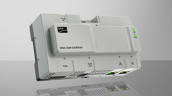 SMA COM Gateway permet une communication des données pérenne pour les installations photovoltaïques