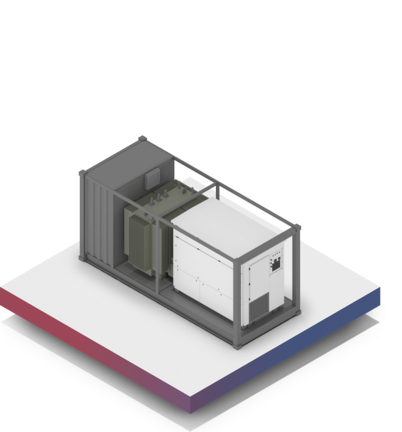 [Translate to English:] Medium Voltage Power Station UP