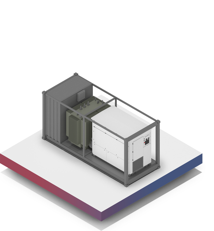 [Translate to Spanish:] Medium Voltage Power Station UP