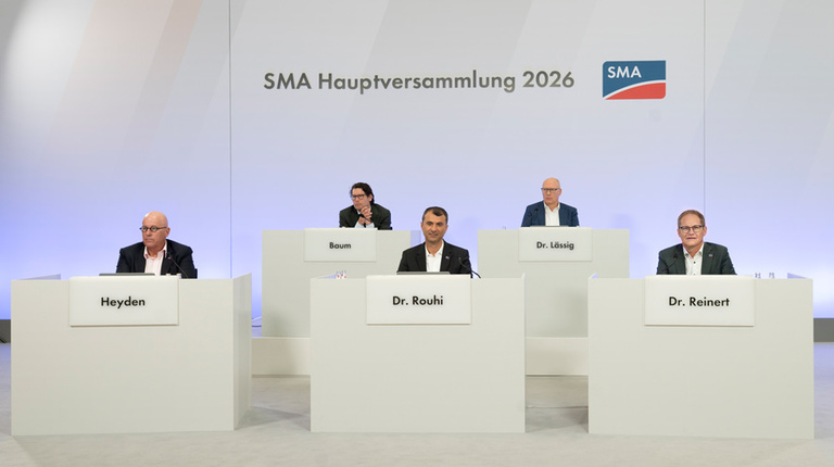 Hauptversammlung der SMA Solar Technology AG entlastet Vorstand und Aufsichtsrat mit großer Mehrheit