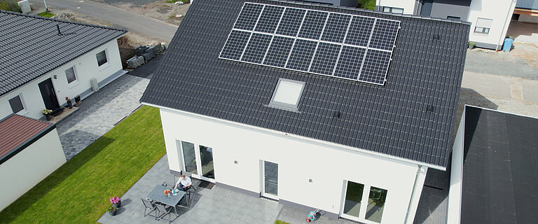 Power, heat, transportation – in the Seeger household, everything is electrified