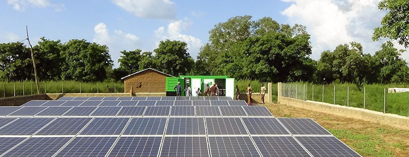 PV Diesel Hybrid Application - Borgou, Benin