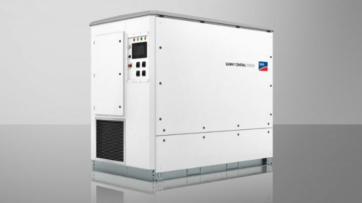 El inversor de SMA Sunny Central certificado para el cumplimiento de estándares internacionales