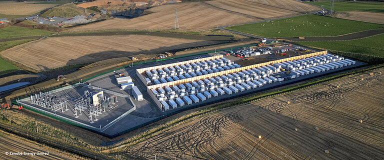 Blackhillock: Europas größter Batteriespeicher zur Netzstabilisierung