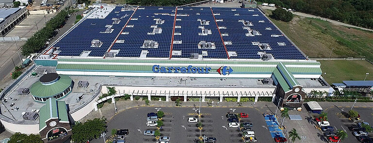 Planta fotovoltaica comercial - Santo Domingo, República Dominicana