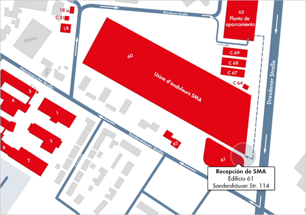 Accueil SMA Bâtiment 61