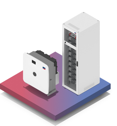 Rendering SMA Commercial Storage Solution