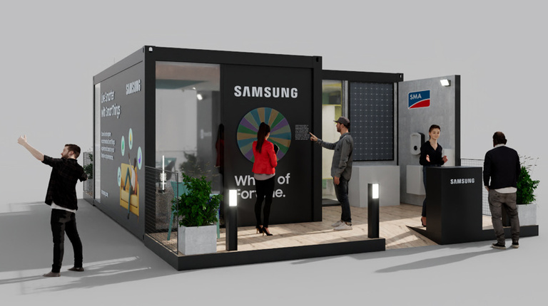 Auf Roadshow: SMA bringt Solarenergie ins Mobile Smart Home von Samsung