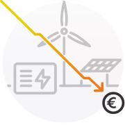 Erneuerbare Energie zu jeder Tages- und Nachtzeit