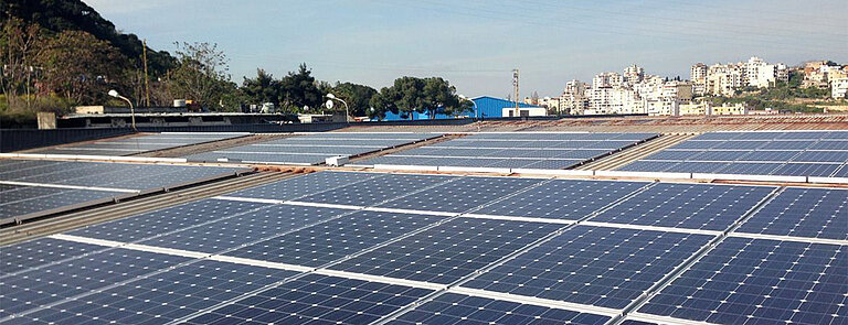 PV Diesel Hybrid Application - Zouk Mosbeh, Lebanon