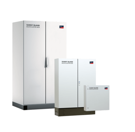 Multicluster-Boxes pour Sunny Island