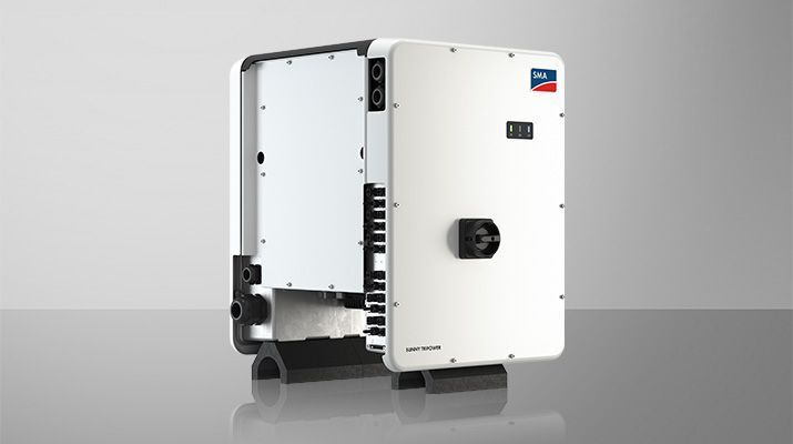 SMA présente le premier onduleur autoportant pour installations photovoltaïques sur grandes toitures
