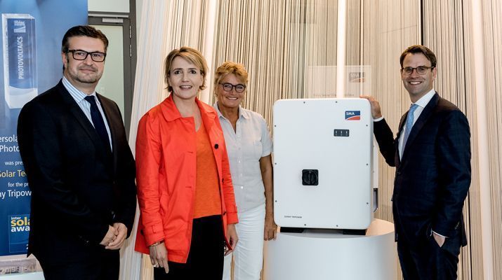 Grünen-Parteivorsitzende Simone Peter bei SMA: Digitalisierung der Energieversorgung entschlossen vorantreiben