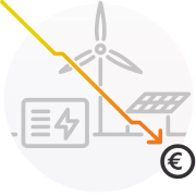 Erneuerbare Energie zu jeder Tages- und Nachtzeit