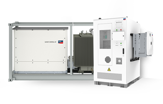 Systèmes complets et pré-configurés - Solution SMA Commercial Storage
